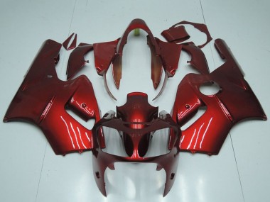 Carénage Moto Kawasaki ZX12R 2000-2001 - Bonbon Rouge Abordables