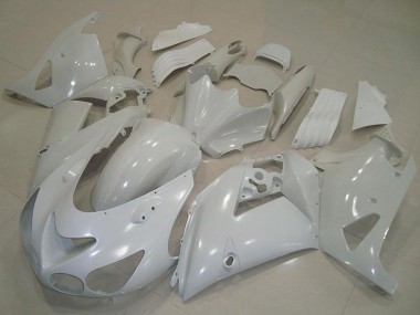 Carénages Moto Kawasaki ZX14R ZZR1400 2006-2011 - Blanc Abordables