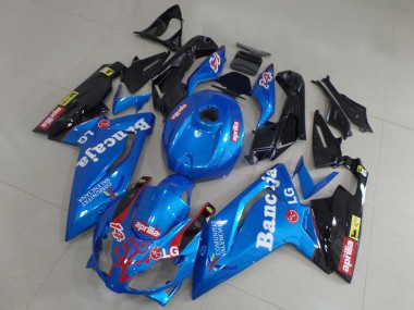 Carénages Moto Aprilia RS125 2006-2011 - Bleu Noir Abordables