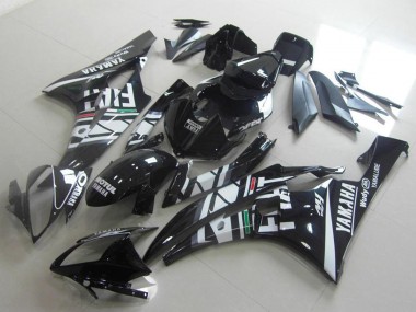 Carénages Moto Yamaha YZF R6 2006-2007 - Blanc Noir Brillant Vert Rouge Fiat Yamalube Motul Abordables