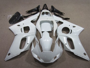 Carénages Moto Yamaha YZF R6 1998-2002 - Blanc Abordables