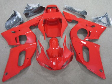 Carénages Moto Yamaha YZF R6 1998-2002 - Rouge Abordables