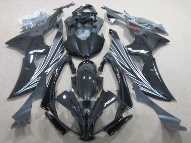 Carénages Moto Yamaha YZF R6 2006-2007 - Noir Brillant Noir Mat Blanc Abordables