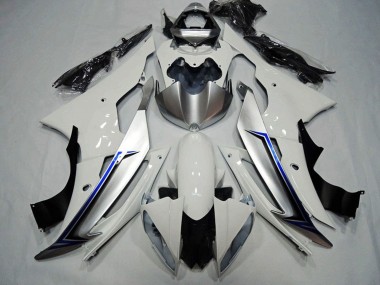 Kits Carénage Moto Yamaha YZF R6 2008-2016 - Blanc Bleu Noir Abordables