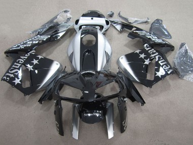 Carénages Moto Honda CBR600RR 2005-2006 - Noir Brillant Argent SevenStars Abordables