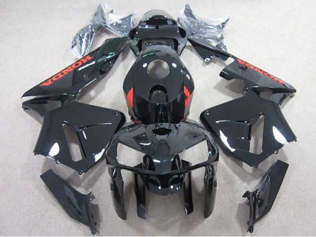 Carénages Moto Honda CBR600RR 2005-2006 - Noir Rouge