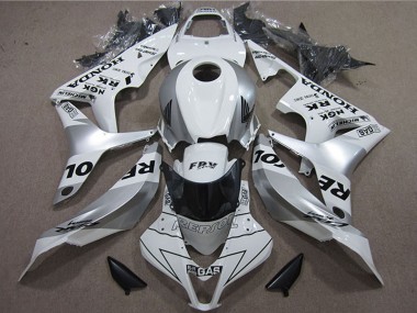 Carénages Moto Honda CBR600RR 2007-2008 - Blanc Argent Noir Repsol Abordables
