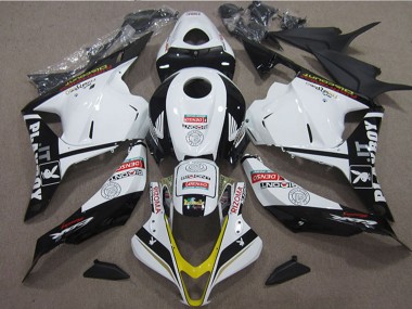 Carénages Moto Honda CBR600RR 2009-2012 - Blanc Jaune Noir Brillant Rizoma Playboy Abordables