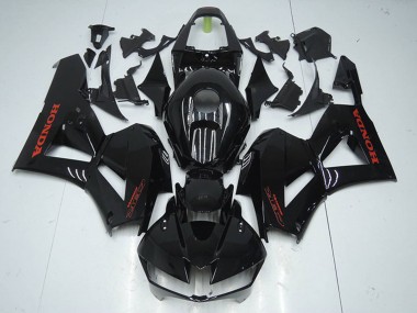 Carénages Moto Honda CBR1000RR 2012-2016 - Noir Brillant Rouge Décalque Abordables