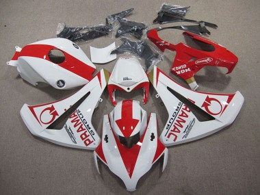 Carénages Moto Honda CBR1000RR 2008-2011 - Blanc Rouge Pramac Abordables