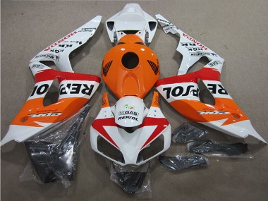 Carénages Moto Honda CBR1000RR 2006-2007 - Blanc Orange Rouge Noir Repsol Abordables