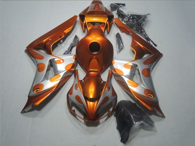 Carénages Moto Honda CBR1000RR 2006-2007 - Argent Or Foncé Abordables
