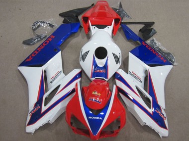 Kits Carénage Moto Honda CBR1000RR 2004-2005 - Blanc Rouge Bleu HRC Abordables