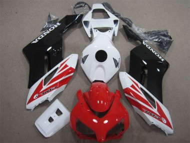 Kits Carénage Moto Honda CBR1000RR 2004-2005 - Blanc Rouge Noir Brillant Abordables