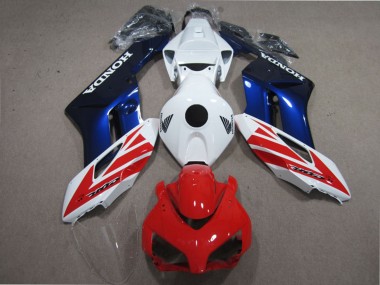 Kits Carénage Moto Honda CBR1000RR 2004-2005 - Blanc Rouge Bleu Abordables