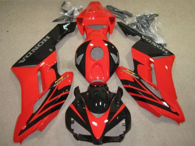 Carénages Moto Honda CBR1000RR 2004-2005 - Rouge Noir Brillant Fireblade Abordables