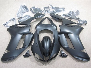 Kits Carénage Moto ABS Kawasaki ZX6R 2007-2008 - Noir Abordables