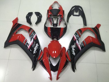 Carénages Moto Kawasaki ZX10R 2016-2020 - Rouge Marron Noir Brillant Blanc Abordables