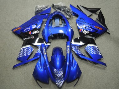 Carénages Moto Kawasaki ZX10R 2004-2005 - Bleu Touch4 Abordables