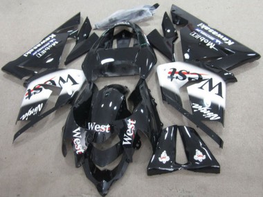 Carénages Moto Kawasaki ZX10R 2004-2005 - Noir West Ninja Abordables