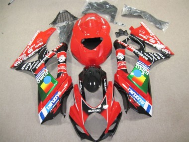 Carénages Moto Suzuki GSXR 600 2004-2005 - Rouge Bleu Vert Noir JOMO Abordables