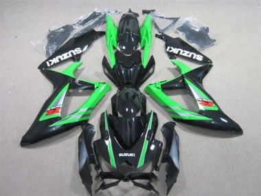 Carénages Moto Suzuki GSXR 600 2006-2007 - Vert Noir Brillant Rouge Abordables