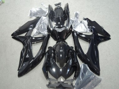 Carénages Moto Suzuki GSXR 600 2008-2010 - Noir Brillant Abordables