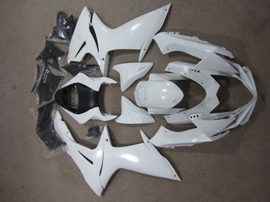 Carénages Moto Suzuki GSXR 600 2011-2024 - Blanc Abordables