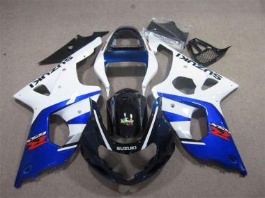 Carénages Moto Suzuki GSXR 1000 2000-2002 - Blanc Bleu Noir Brillant Rouge Abordables