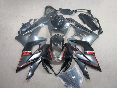 Kits Carénage Moto Suzuki GSXR 1000 2005-2006 - Noir Gris Rouge Abordables