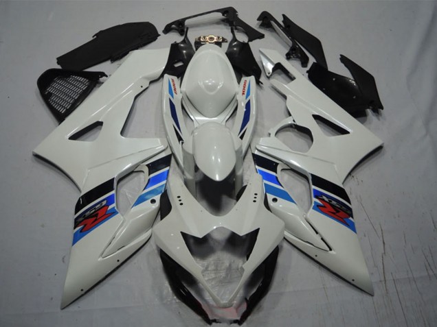 Carénage Moto Suzuki GSXR 1000 2005-2006 - Blanc Bleu Noir Rouge