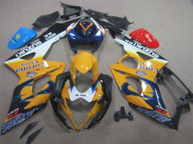 Carénages Moto Suzuki GSXR 1000 2005-2006 - Blanc Jaune Bleu Noir Corona Extra Alstare Abordables