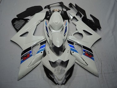 Kits Carénage Moto Suzuki GSXR 1000 2007-2008 - Blanc Bleu Rouge Abordables