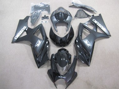 Kits Carénage Moto ABS Suzuki GSXR 1000 2007-2008 - Noir Brillant Noir Mat Abordables