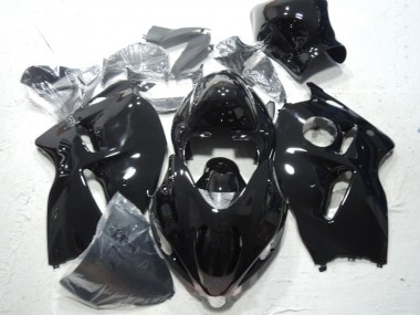 Carénages Moto Suzuki GSXR 1300 Hayabusa 1996-2007 - Noir Brillant Abordables