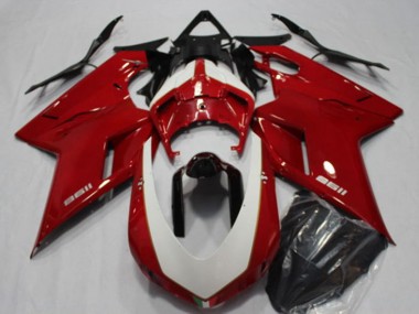 Carénages Moto Ducati 1198 2007-2014 - Rouge Abordables
