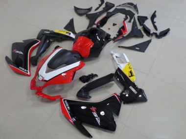 Carénage Moto Aprilia RS4 50 125 2012-2018 - Blanc Rouge Jaune Noir Brillant Abordables