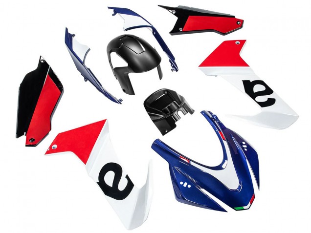Carénages Moto Aprilia RS660 2020-2024 - Blanc Bleu Rouge