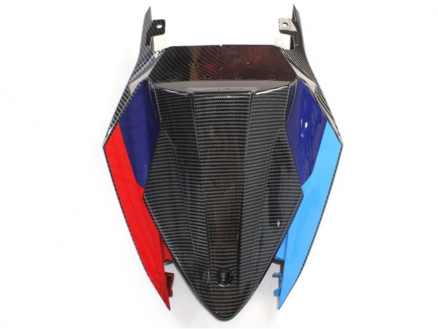 Carénages Moto BMW S1000RR 2015-2016 - Bleu Rouge Fibre de Carbone