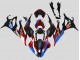Carénages Moto BMW S1000RR 2019-2022 - Noir Bleu Rouge Or