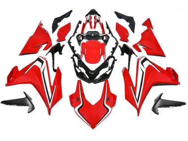 Kits Carénage Moto ABS Honda CBR500R 2022-2023 - Rouge Blanc Noir Abordables