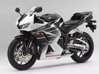 Carénages Moto Honda CBR600RR 2013-2023 - Blanc Noir Abordables