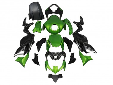 Carénages Moto Kawasaki Z900 2020-2024 - Vert Noir Abordables
