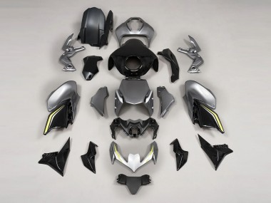 Carénages Moto Kawasaki Z900 2020-2024 - Gris Noir Abordables
