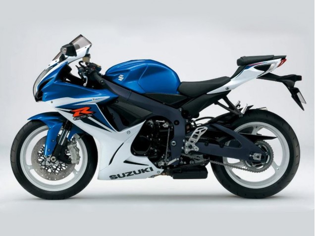 Carénages Moto Suzuki GSXR 600/750 2011-2024 - Bleu Blanc