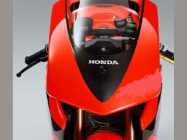 Kits Carénage Moto ABS Honda CBR600RR 2003-2004 - Rouge Noir Brillant Abordables