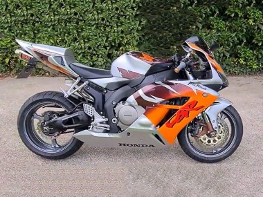 Carénages Moto Honda CBR1000RR 2006-2007 - Argent Orange Abordables