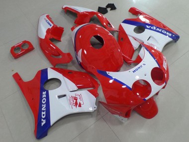 Bleu Rouge Blanc Carénage Honda CBR 250 RR MC22 1991-1998 Abordables