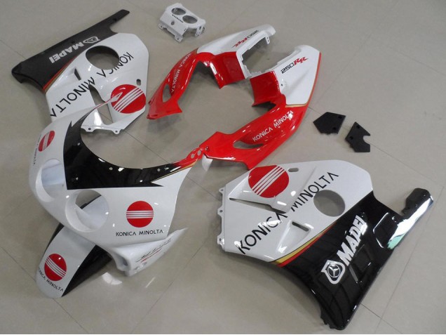 Rouge Konica Carénage Honda CBR 250 RR MC22 1991-1998