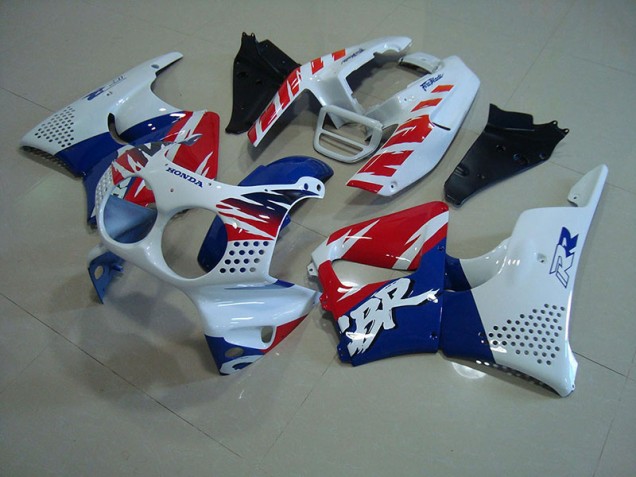 Blanc Bleu Rouge Carénage Honda CBR 900 RR 893 1992-1993 Blanc Bleu Rouge Carénage Honda CBR 900 RR 893 1992-1993